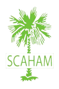 SCAHAM palmetto tree icon logo